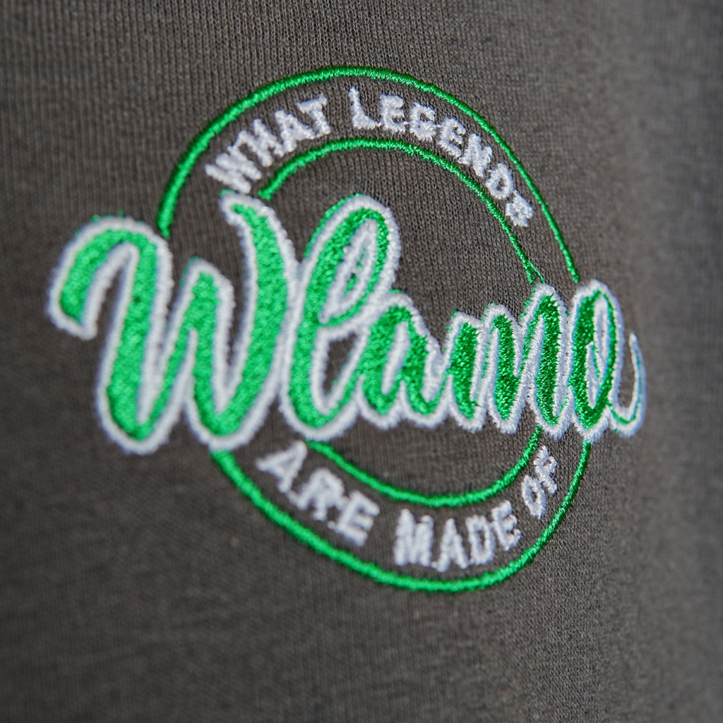 Dark Gray Long Sleeve WLAMO Tee